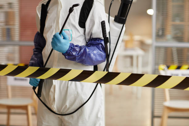 Professional Crime Scene Cleanup technician working in Newtonville, NJ
